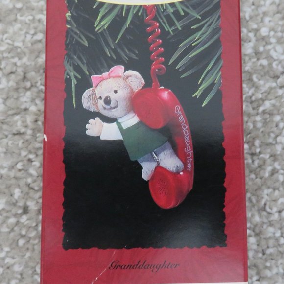 COPY - NIB Vintage 1993 Hallmark Koala Daughter Ornament - Picture 5 of 7
